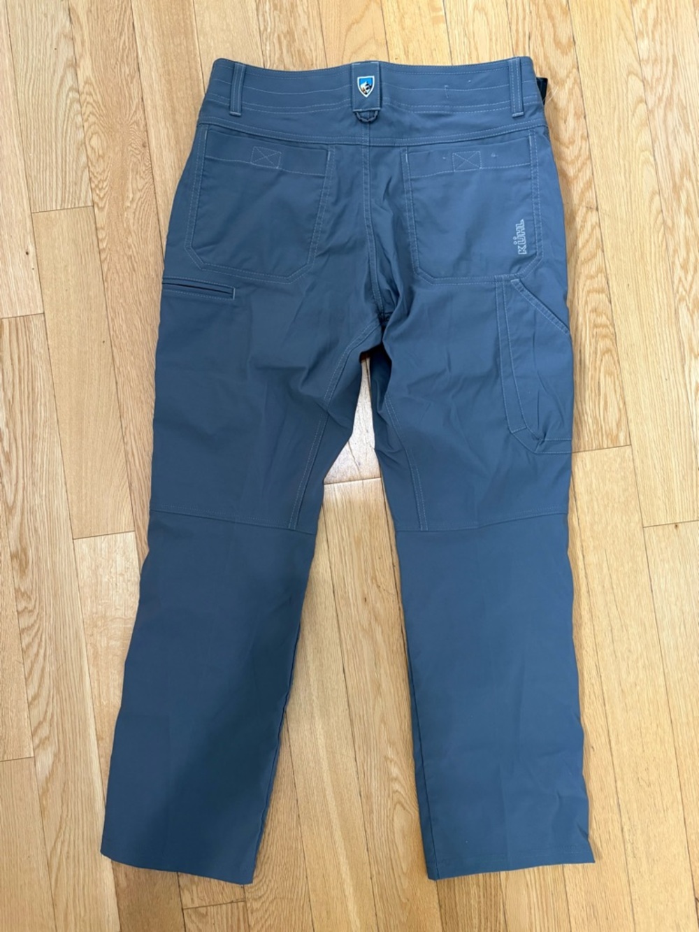 NWT KÜHL Renegade Pant Metal Blue Gorpcore Hiking Tech Utility Men's 30x28 - Picture 5 of 6